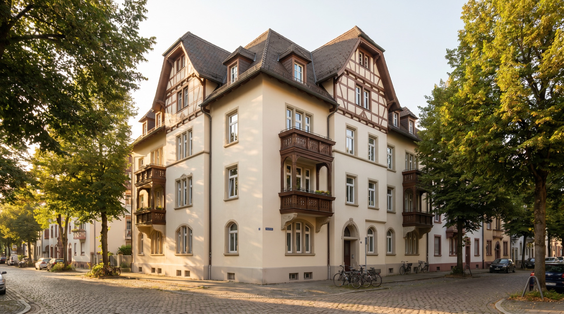 Mehrfamilienhaus in Freiburg im Breisgau — typische Bebauung für die Wertermittlung