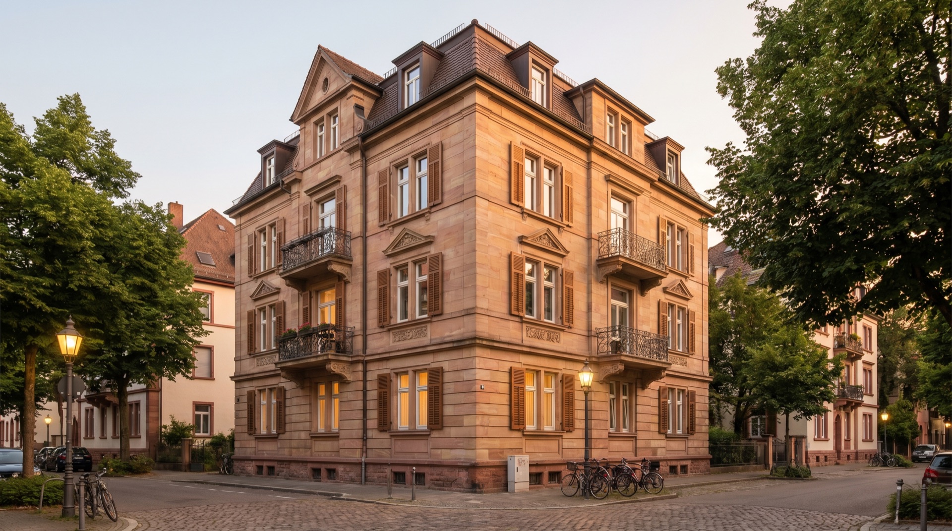 Mehrfamilienhaus in Heidelberg — typische Bebauung für die Wertermittlung