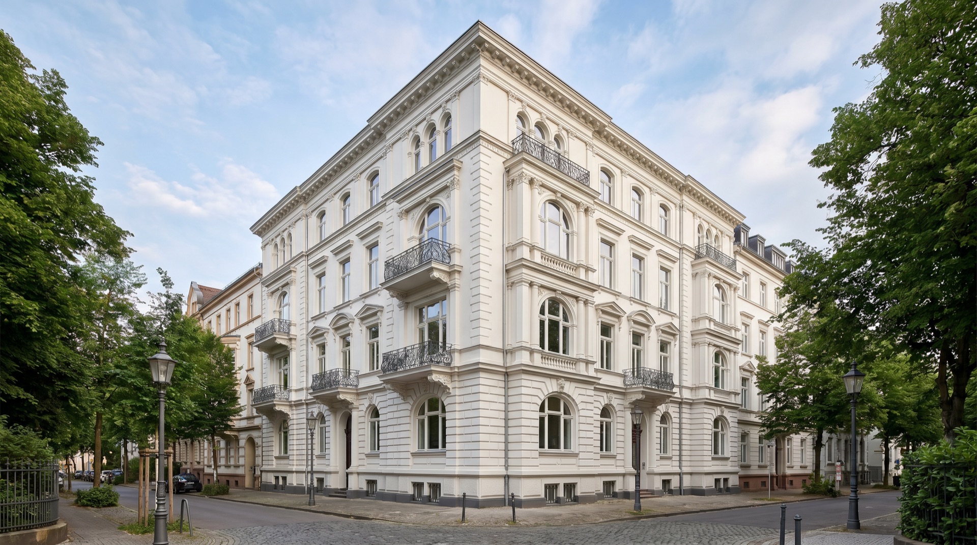 Mehrfamilienhaus in Wiesbaden — typische Bebauung für die Wertermittlung